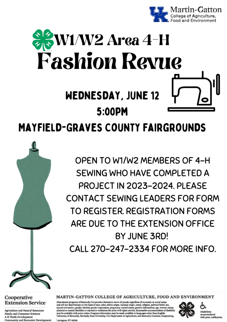4-H Fashion Revue